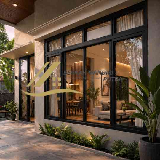 Toko Kusen Aluminium Cibitung Bekasi jual merek Alexindo & YKK asli