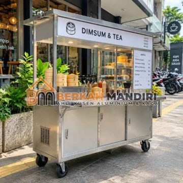 Pembuatan Gerobak Aluminium Minimalis Hits Jakarta