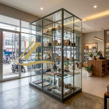 Produsen Etalase Kaca Tangerang Kokoh Tampil Premium
